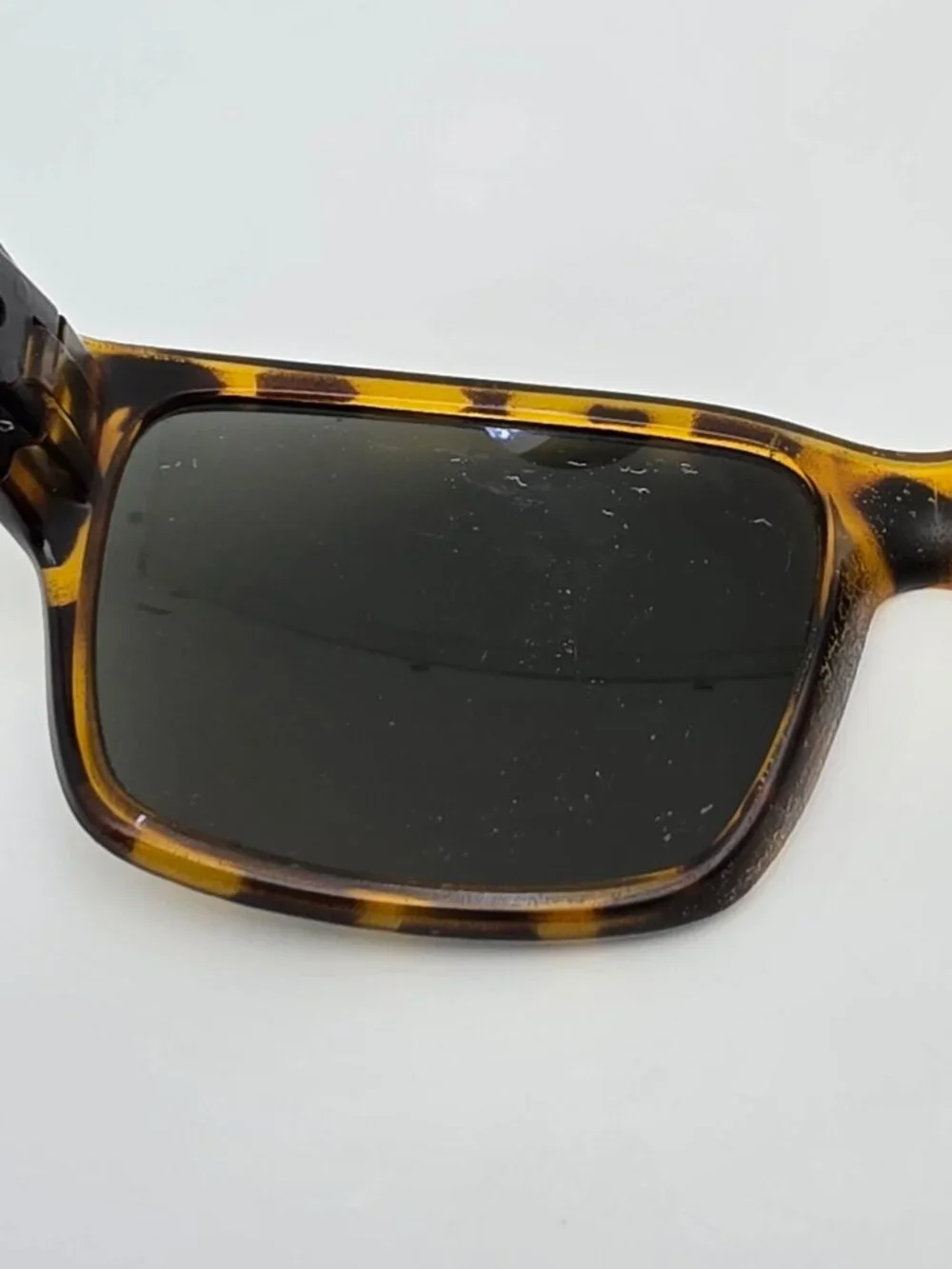 Madson of America Classico Tortoise Black Frame Polarized Grey Lens Sunglasses